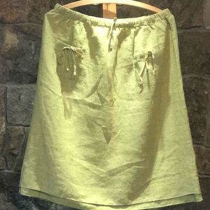 JJill Linen Skirt ~ NEW ~  Medium